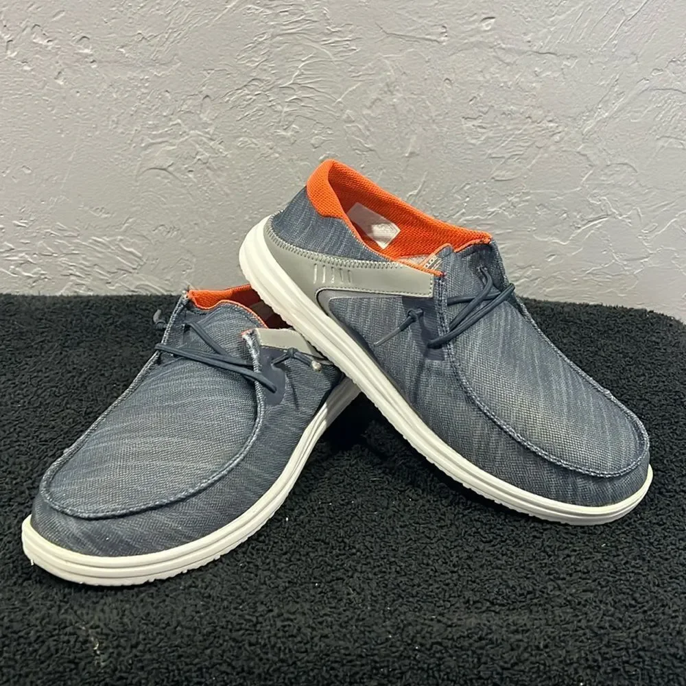 🔥🔥 Heydude Men's Hey Dude Wally Frontier Deep Sea Size 13 -‎ PERFECT Condition
